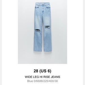 Famous Zara Jeans